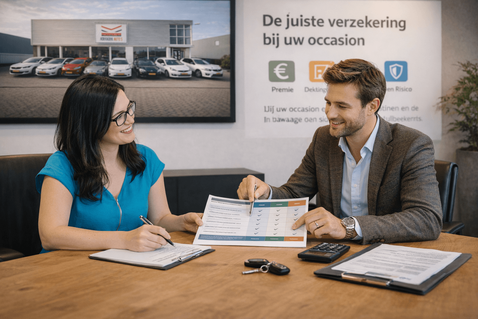Auto met focus op zekerheid en bescherming