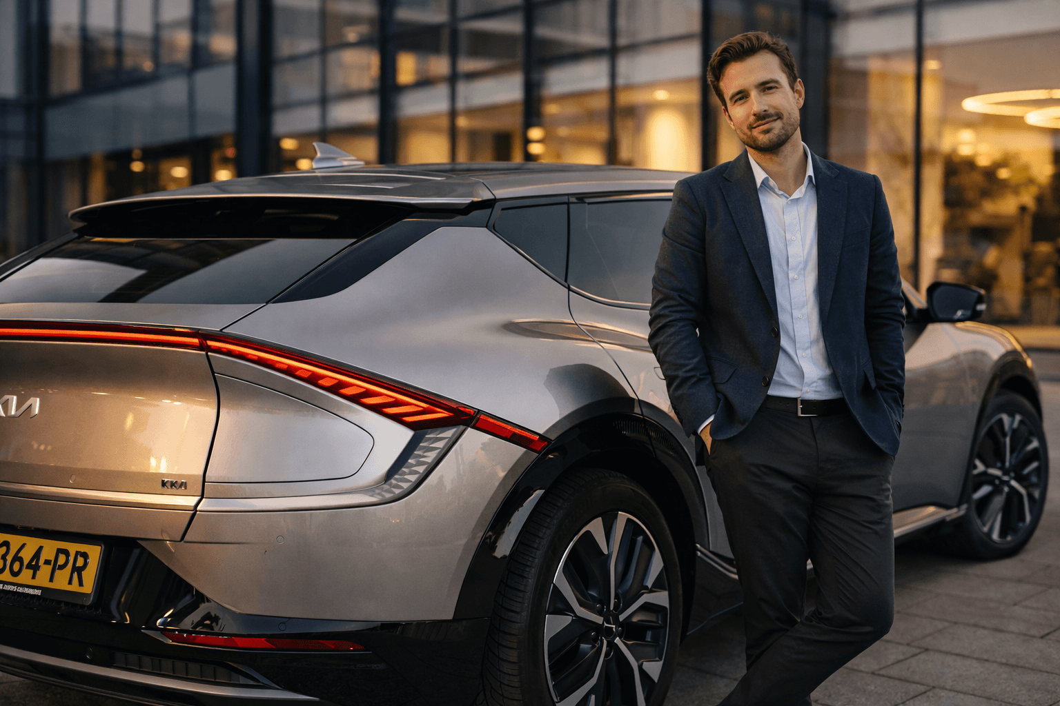 Leaseauto in zakelijke uitstraling